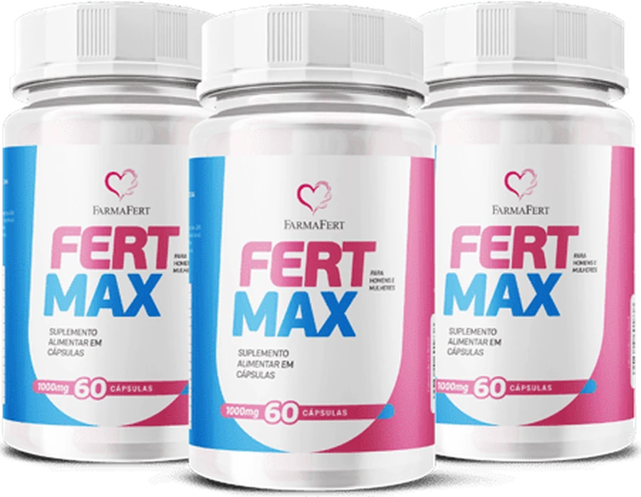Três potes de FertMax
